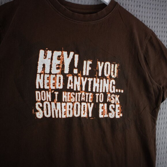 725 Originals Graphic Text Mens Medium Y2K - Picture 3 of 8